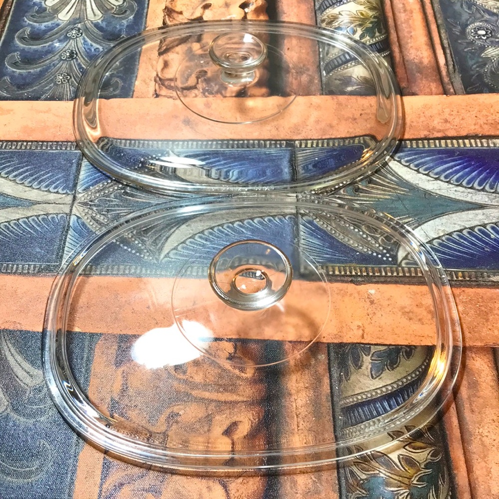 Vintage Pyrex DC 1 ½ C Clear Glass Lid